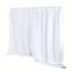 PIPE AND DRAPE WHITE 12 FT WHITE SCUBA -Price Per Linear Foot