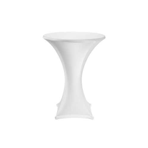 White Cocktail Table Spandex 32″-36”