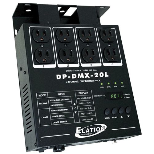 dimmer pack 4 channel dimmer pack outlet