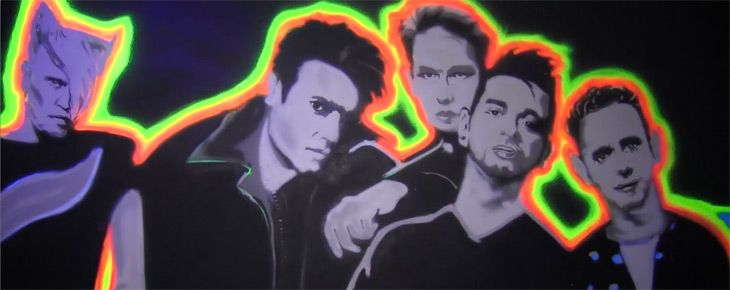 ADJ lighting Totally 80s Bar and Grille Icons