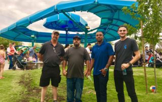 Raindeck Install at Kiwanis Park