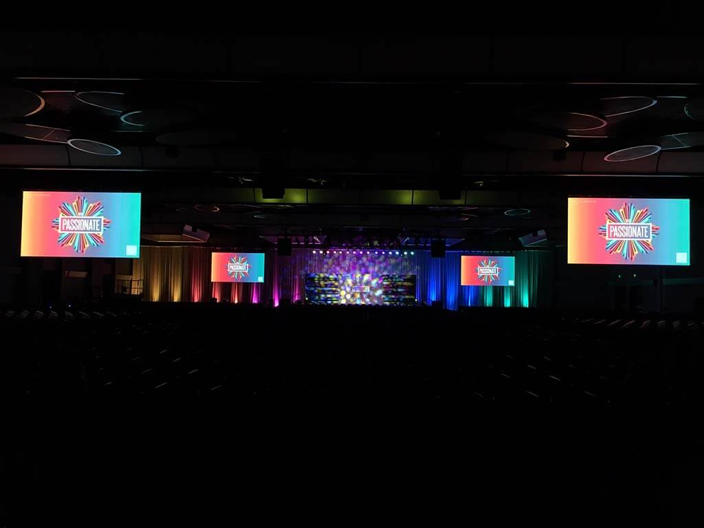 Lularoe - Be Passionate 2017 Leadership Conference LED Video Screen Installations